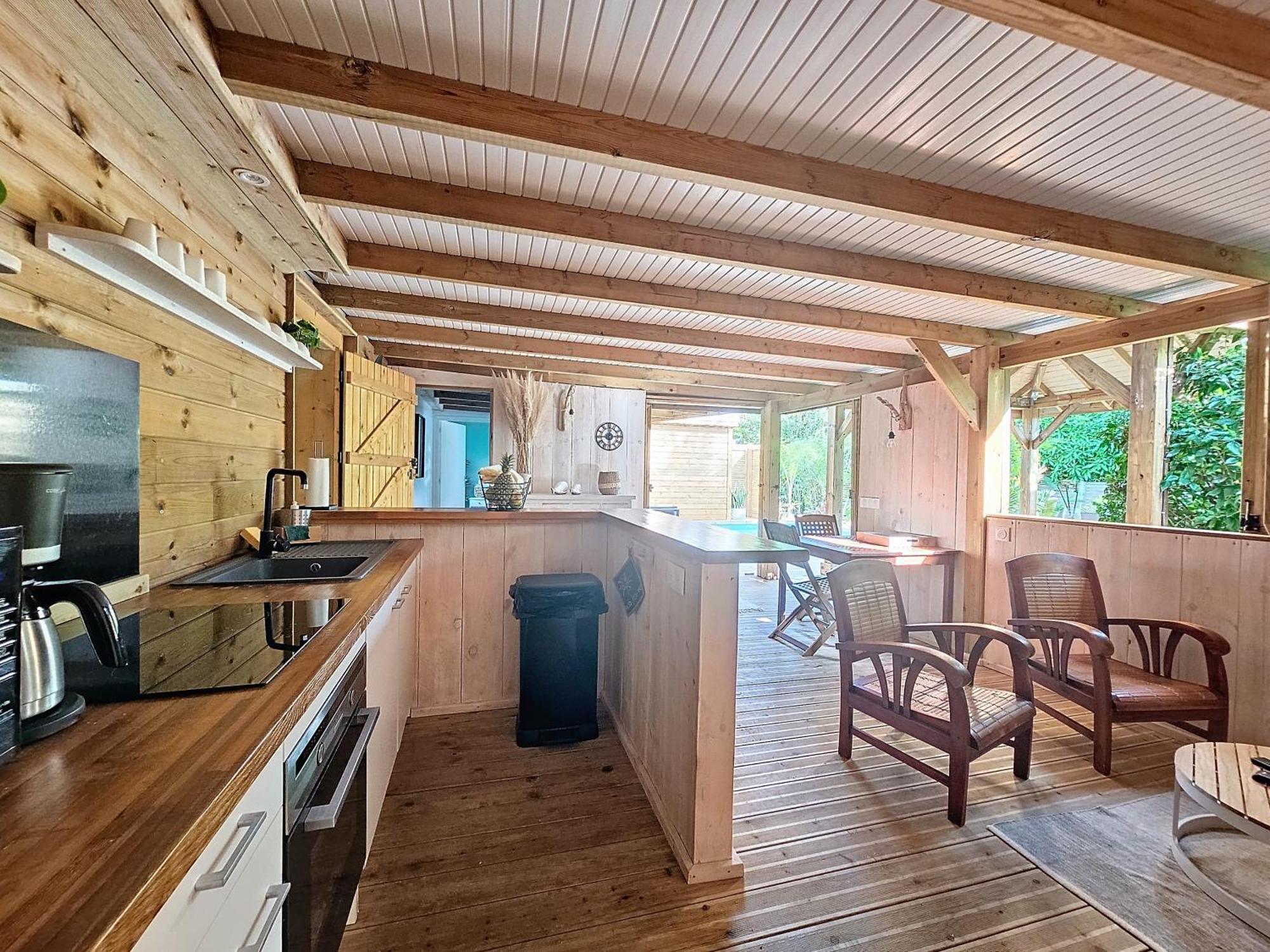Villa L'Anjou Creole A Sainte Anne En Guadeloupe Avec Piscine Privee Et 2 Chambres Pour 4 Personnes المظهر الخارجي الصورة