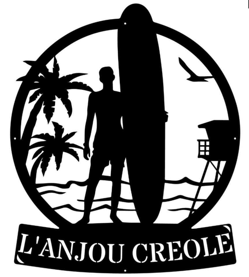 Villa L'Anjou Creole A Sainte Anne En Guadeloupe Avec Piscine Privee Et 2 Chambres Pour 4 Personnes المظهر الخارجي الصورة